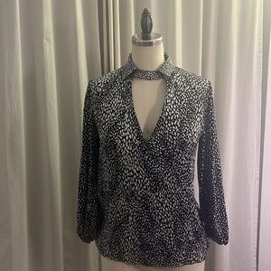 Alice + Olivia Willa Cutout Blouson SZ S